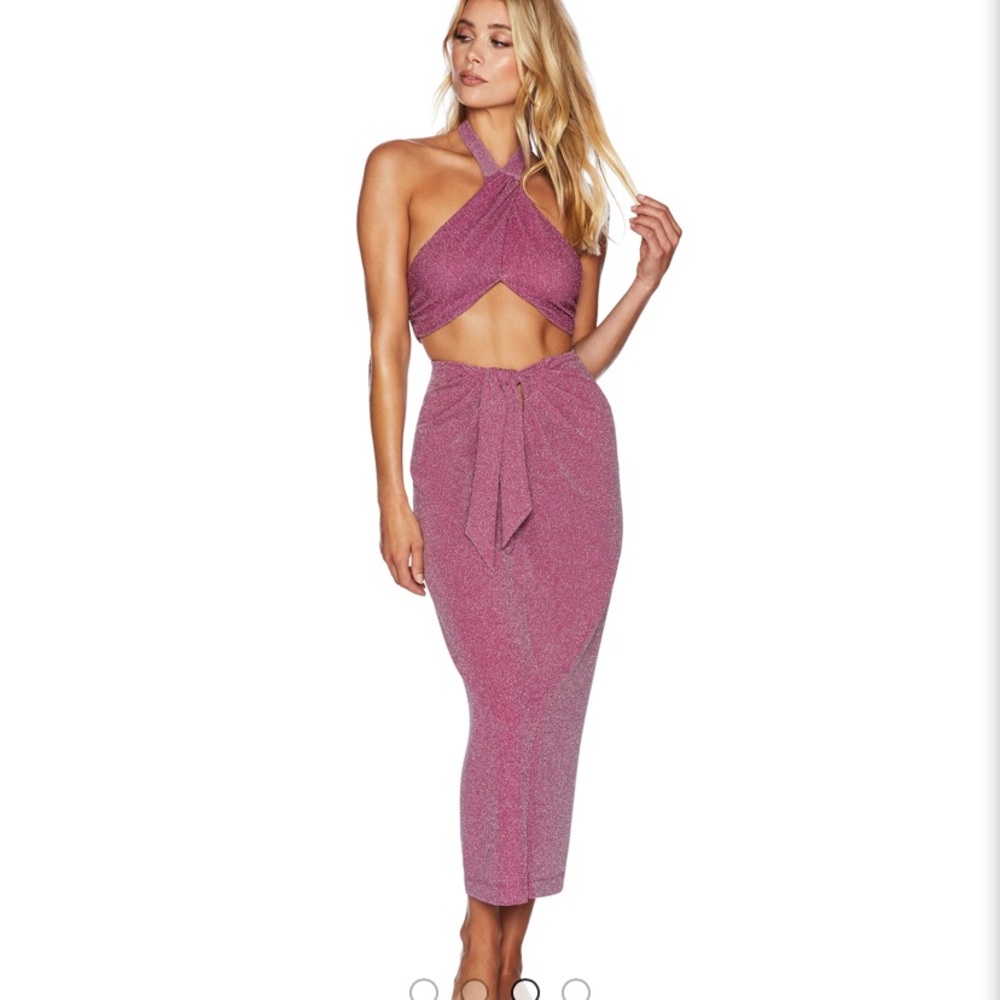 BEACH RIOT 3PC Set in ‘Beetroot Purple Shine’